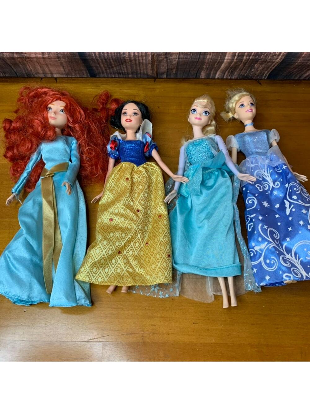 Disney Princess Fashion Doll‎ Lot of 4